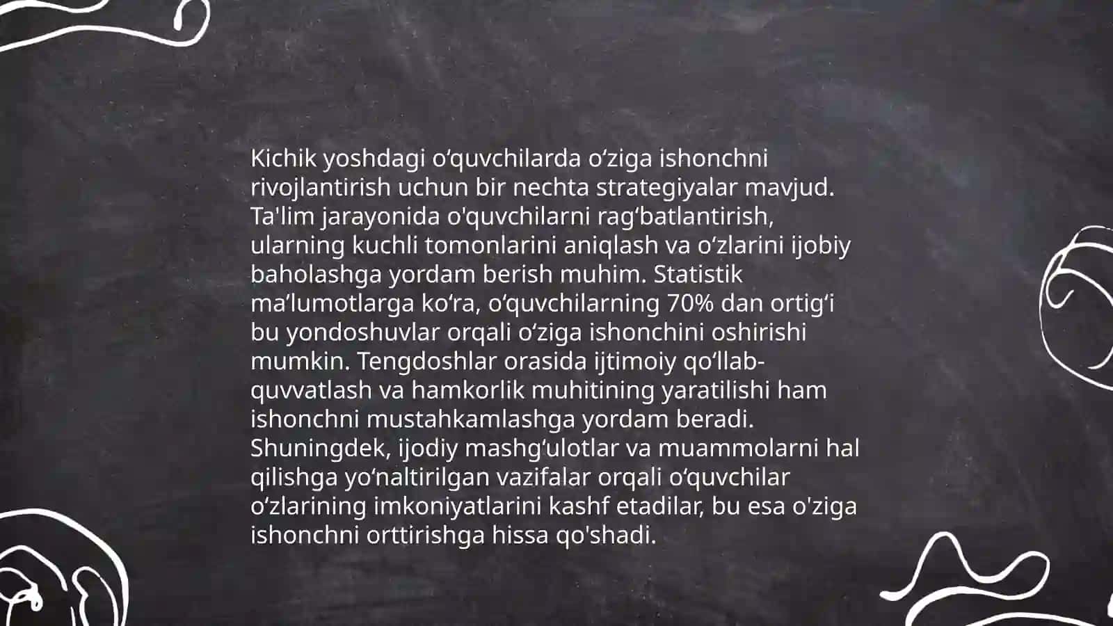 Boshlangich sinf oquvchilaridan muvaffaqiyatga erishga intilishi 4