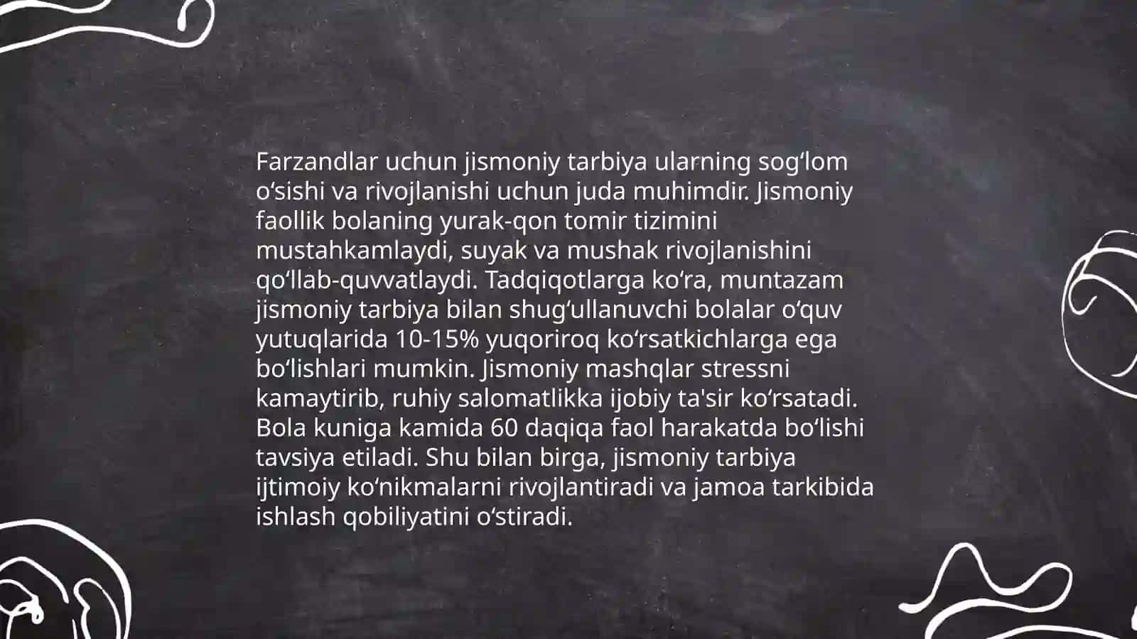 Oilada jismoniy tarbiya berish 4