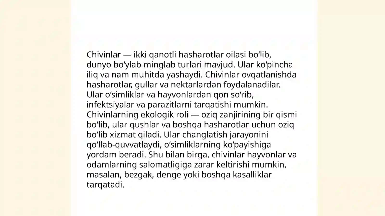 Suv muhitida yashovchi hashorotlar 4