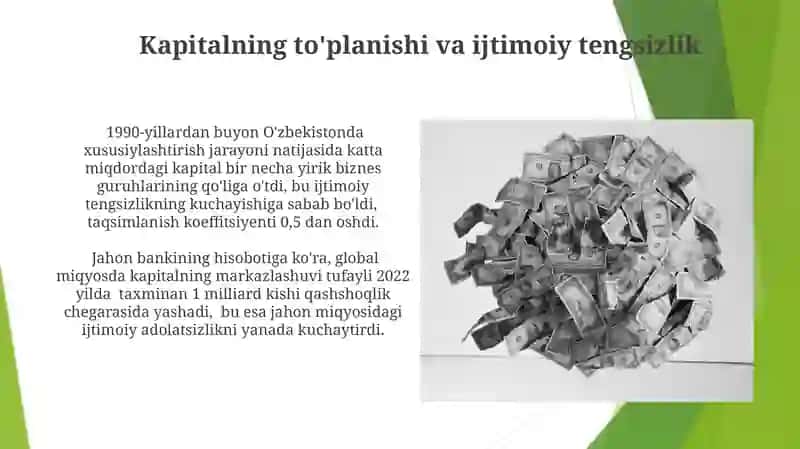 Kapitalning tôplanishi va markazlanishi 4