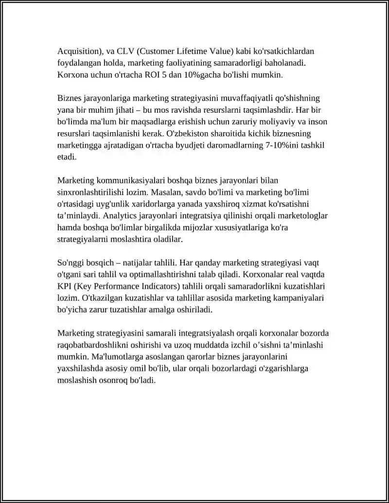MARKETING STRATEGIYASI 4
