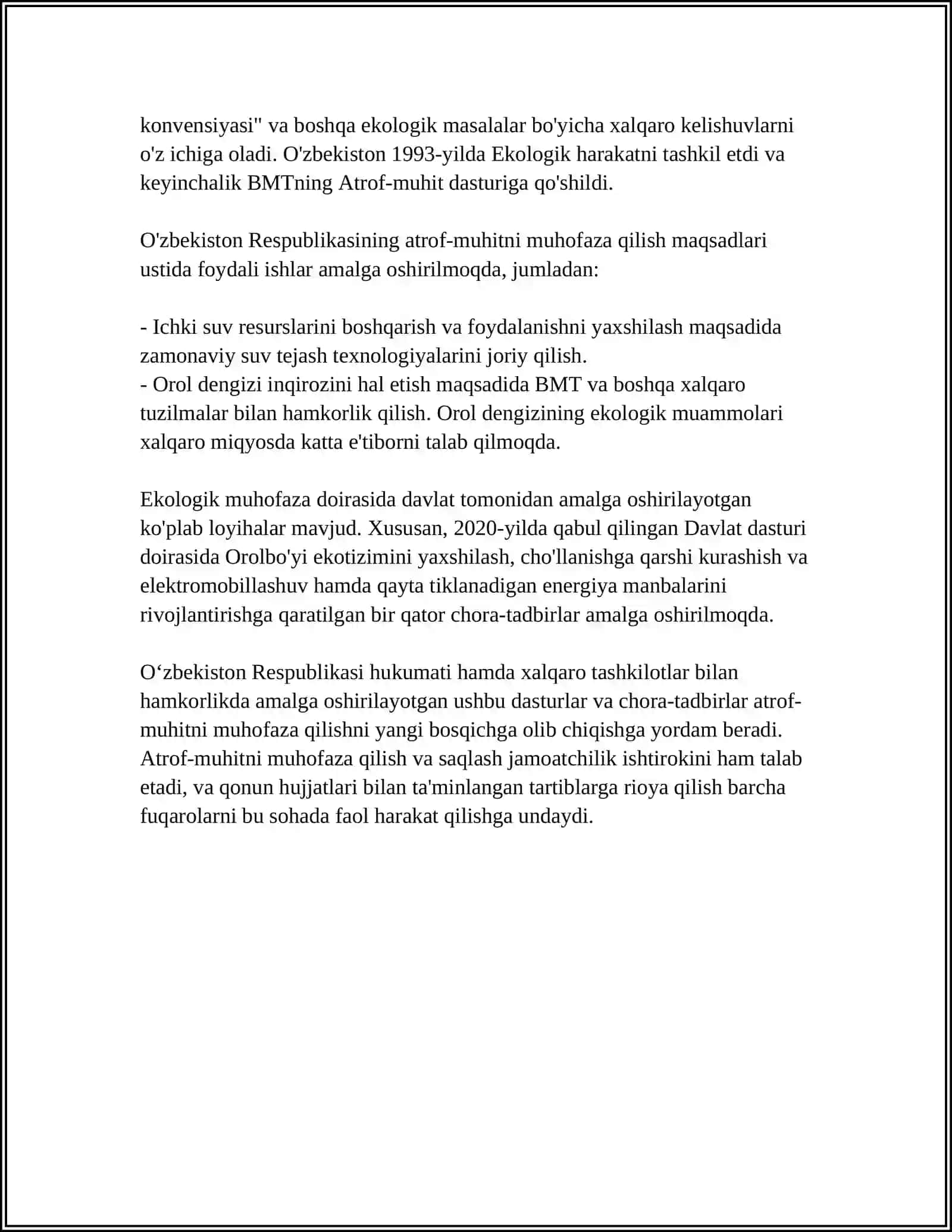 KONSTITUTSIYANING TABIATNI ASRASHGA DOIR QONUNLARINI OʻRGANISH HAMDA TAHLIL QILISH 4