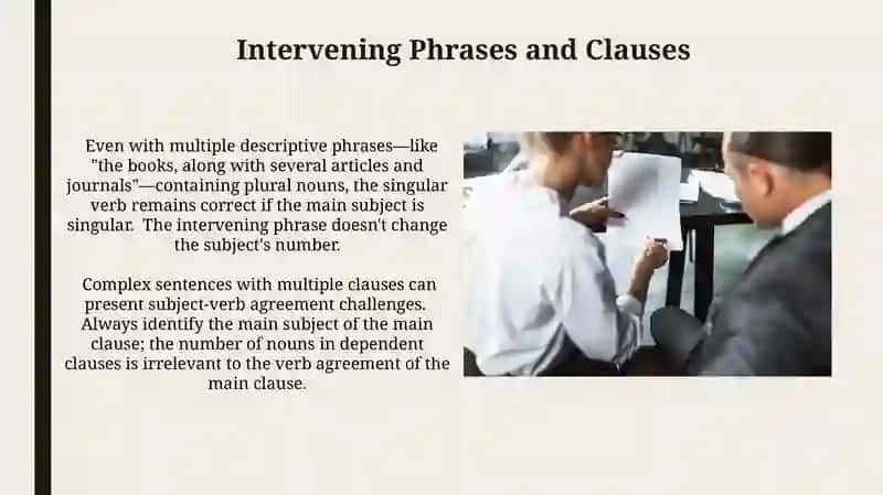 Subject-Verb Agreement 4