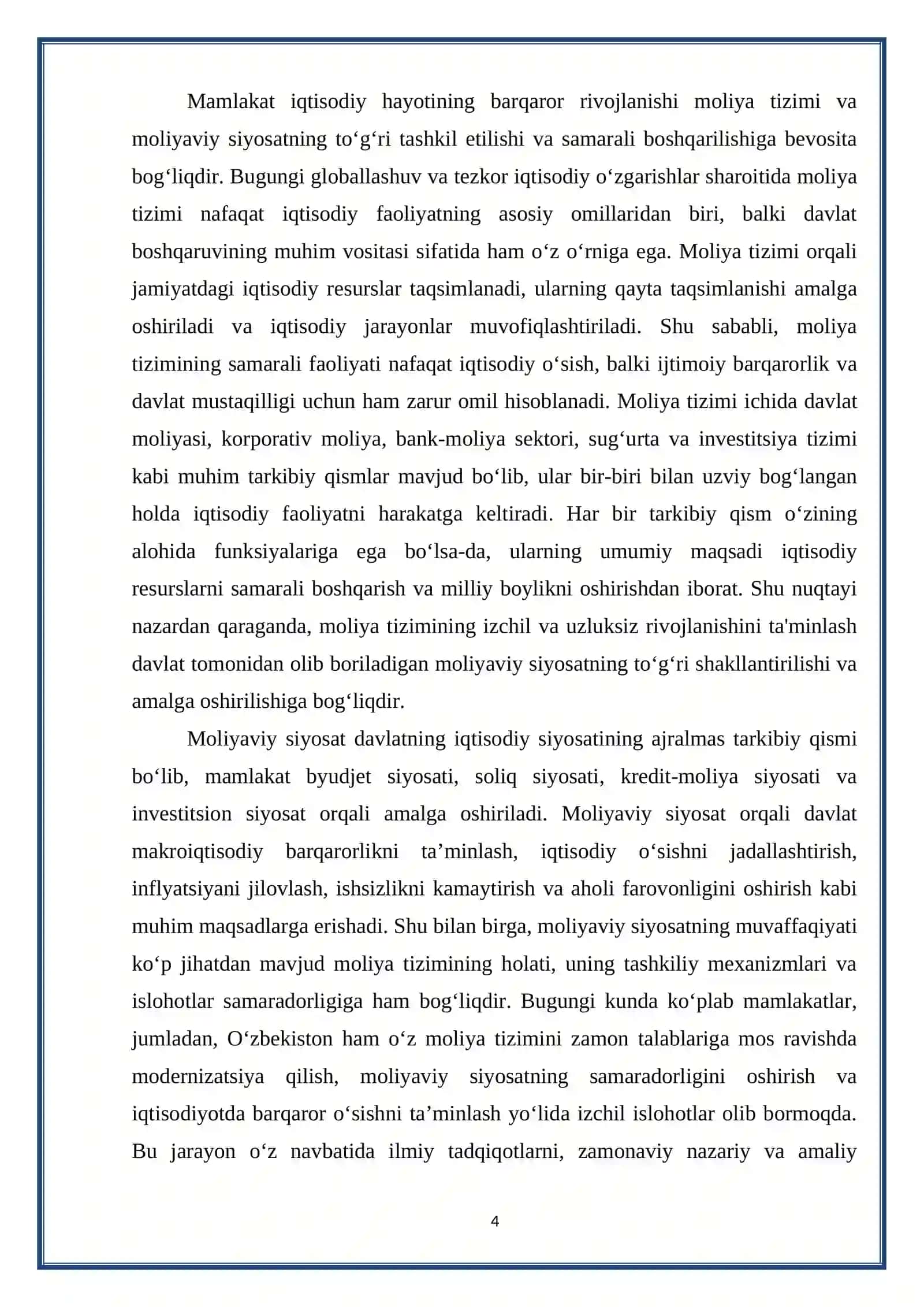 IQTISODIYOT NAZARIYASI 4