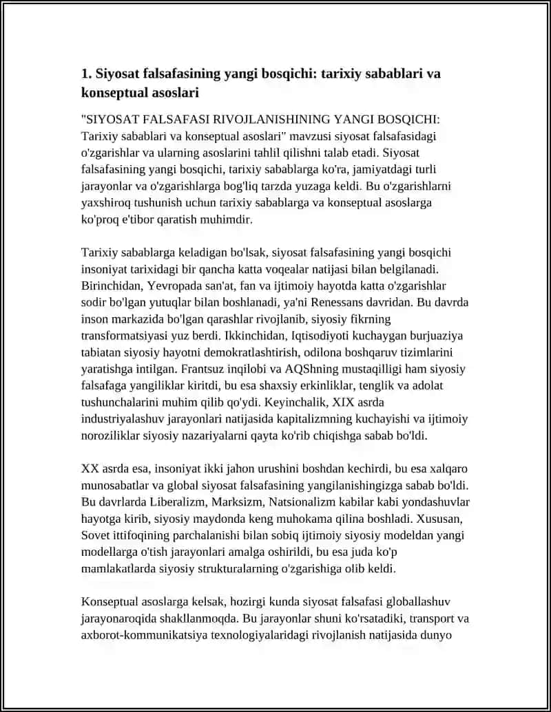 SIYOSAT FALSAFASI RIVOJLANISHINING YANGI BOSQICHI 4
