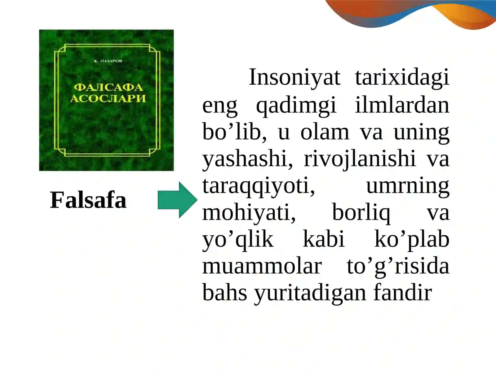 Falsafa va uning jamiyat hayotidagi roli 4