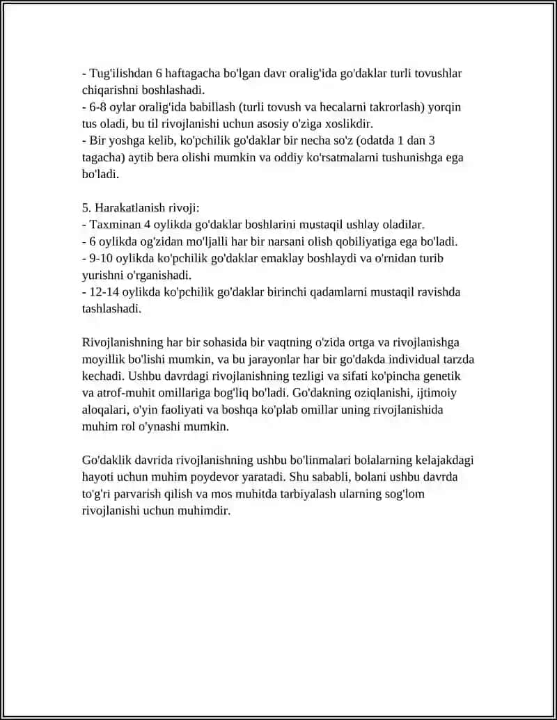 GO'DAKLIK DAVRI PSIXOLOGIYASI VA PSIXODIAGNOSTIKASI 4