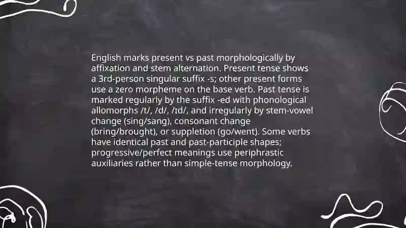 The Category of Tense in English: Theory and Usage 4