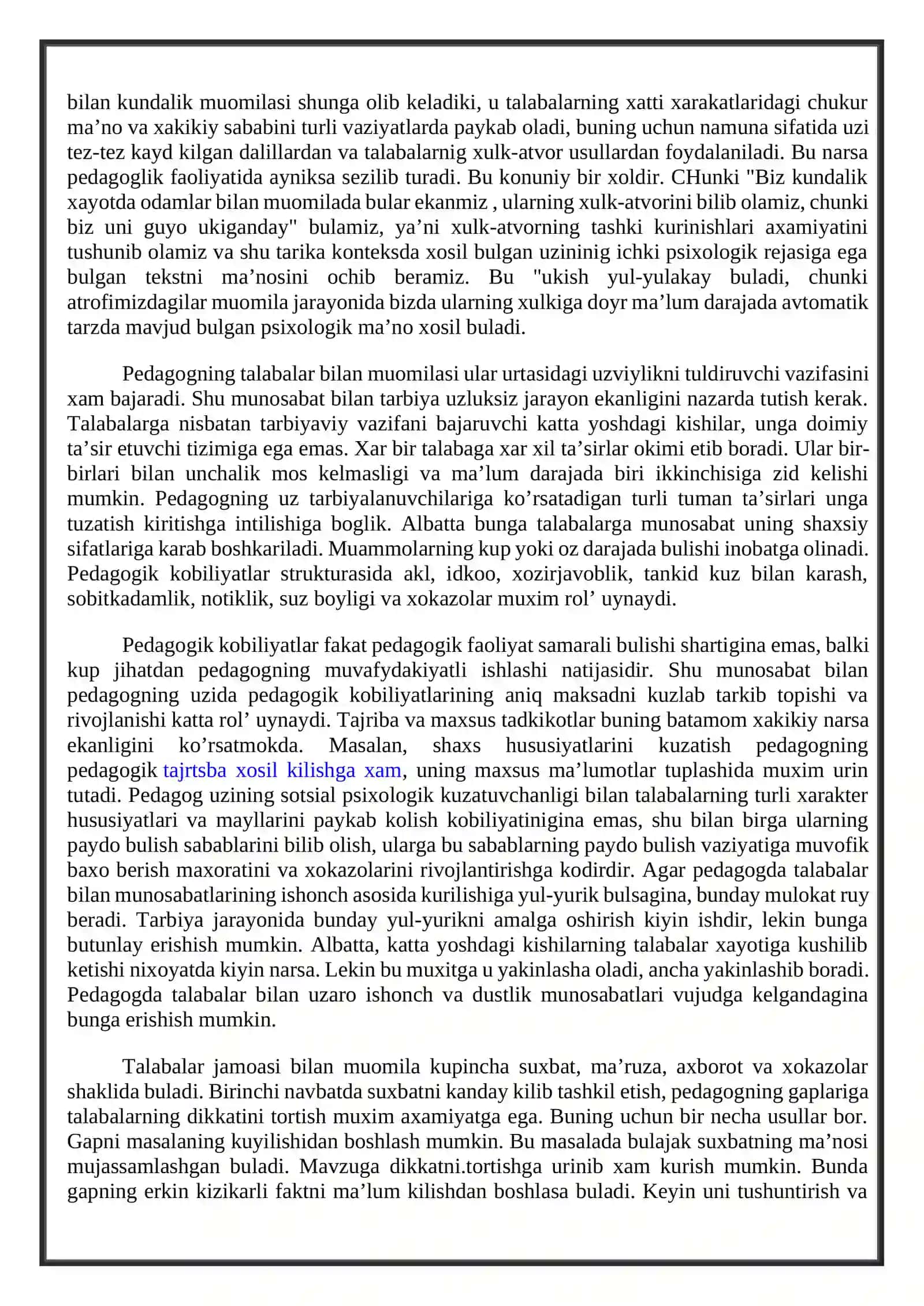 Pedagogik texnika va uning komponentlari, tarkibiy qismlari 4