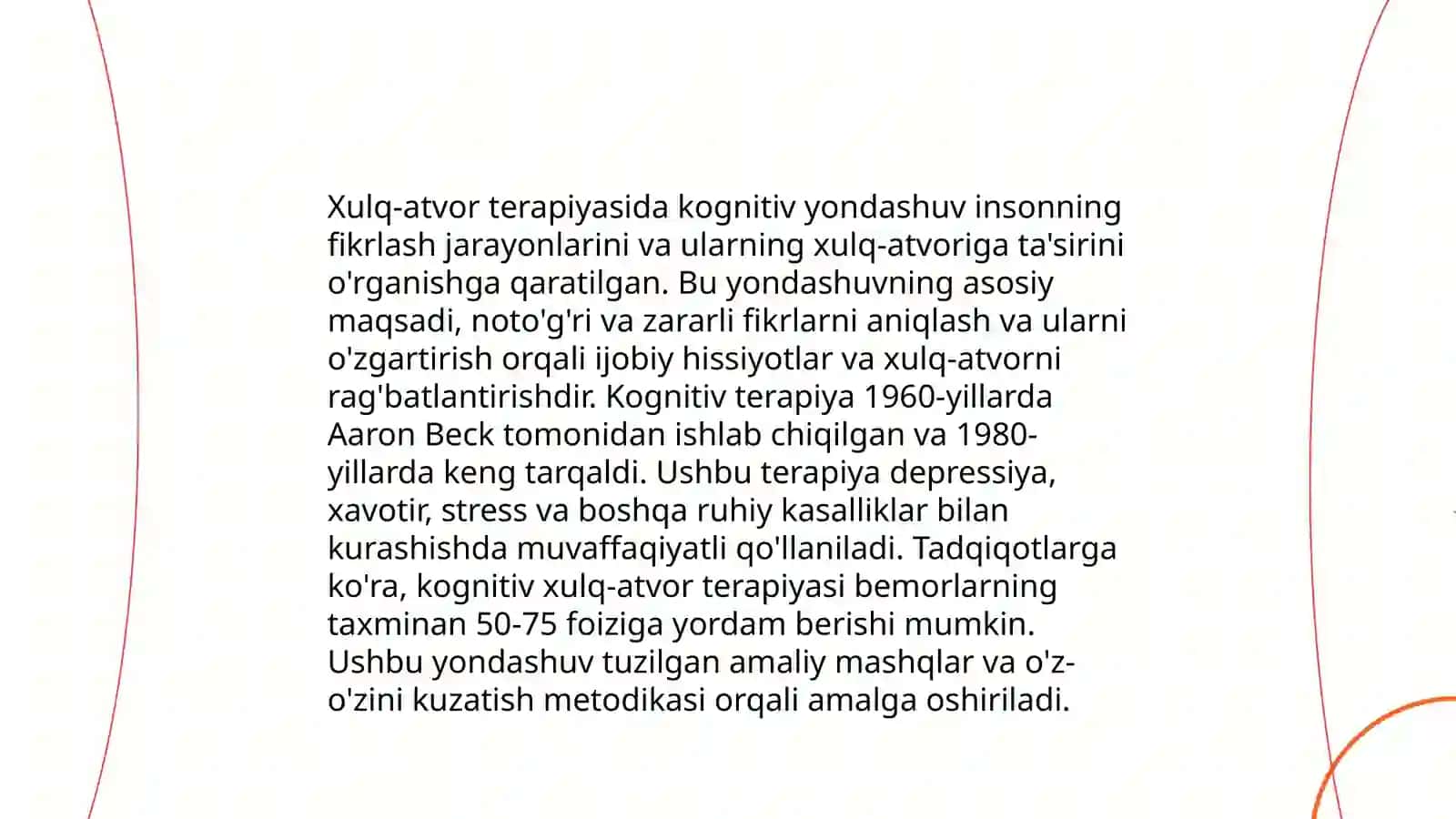 Xulq atvor terapiyasi 4