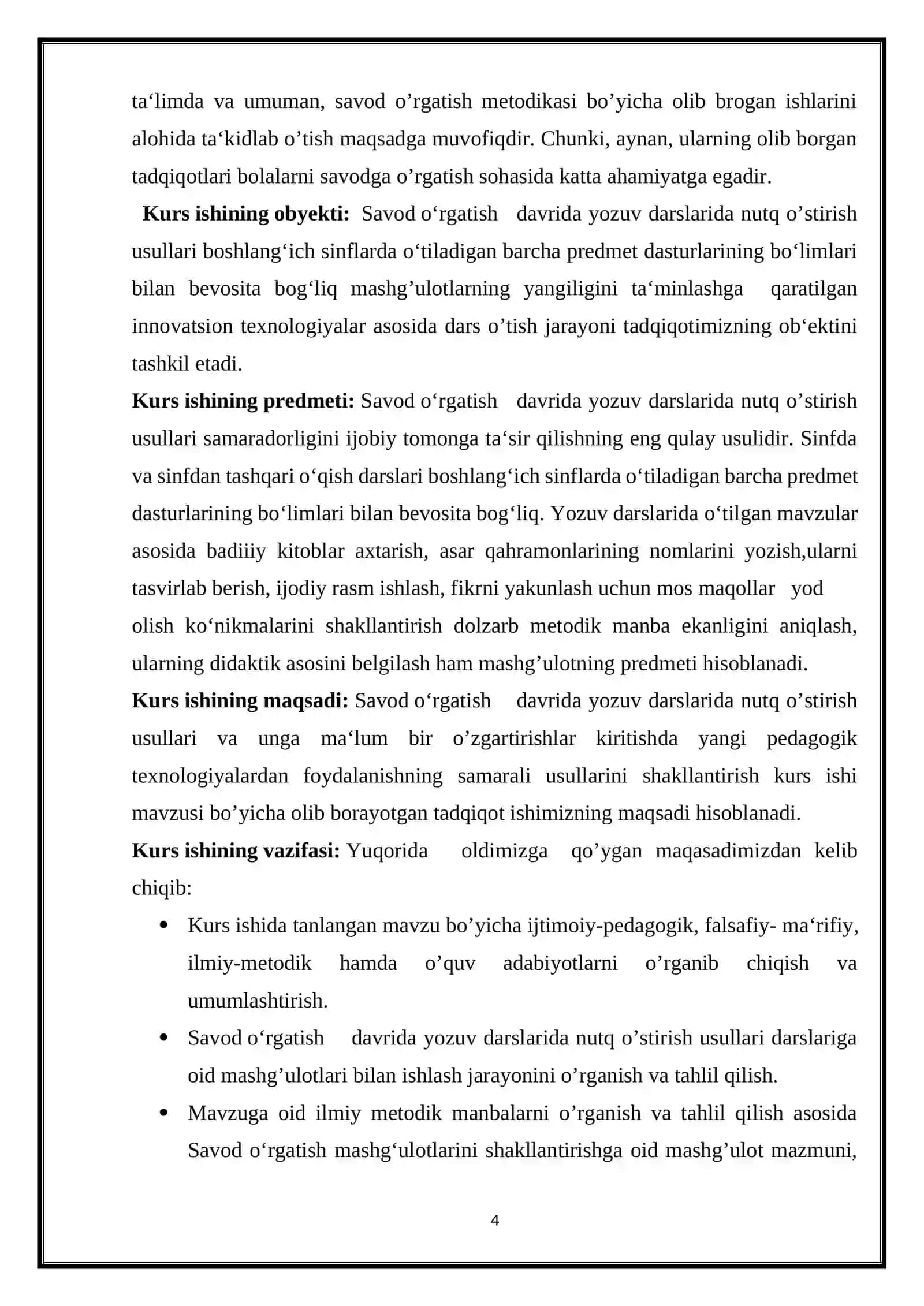 Savod o'rgatish davridagi yozuv darslarida nutq o'stirish usullari 4