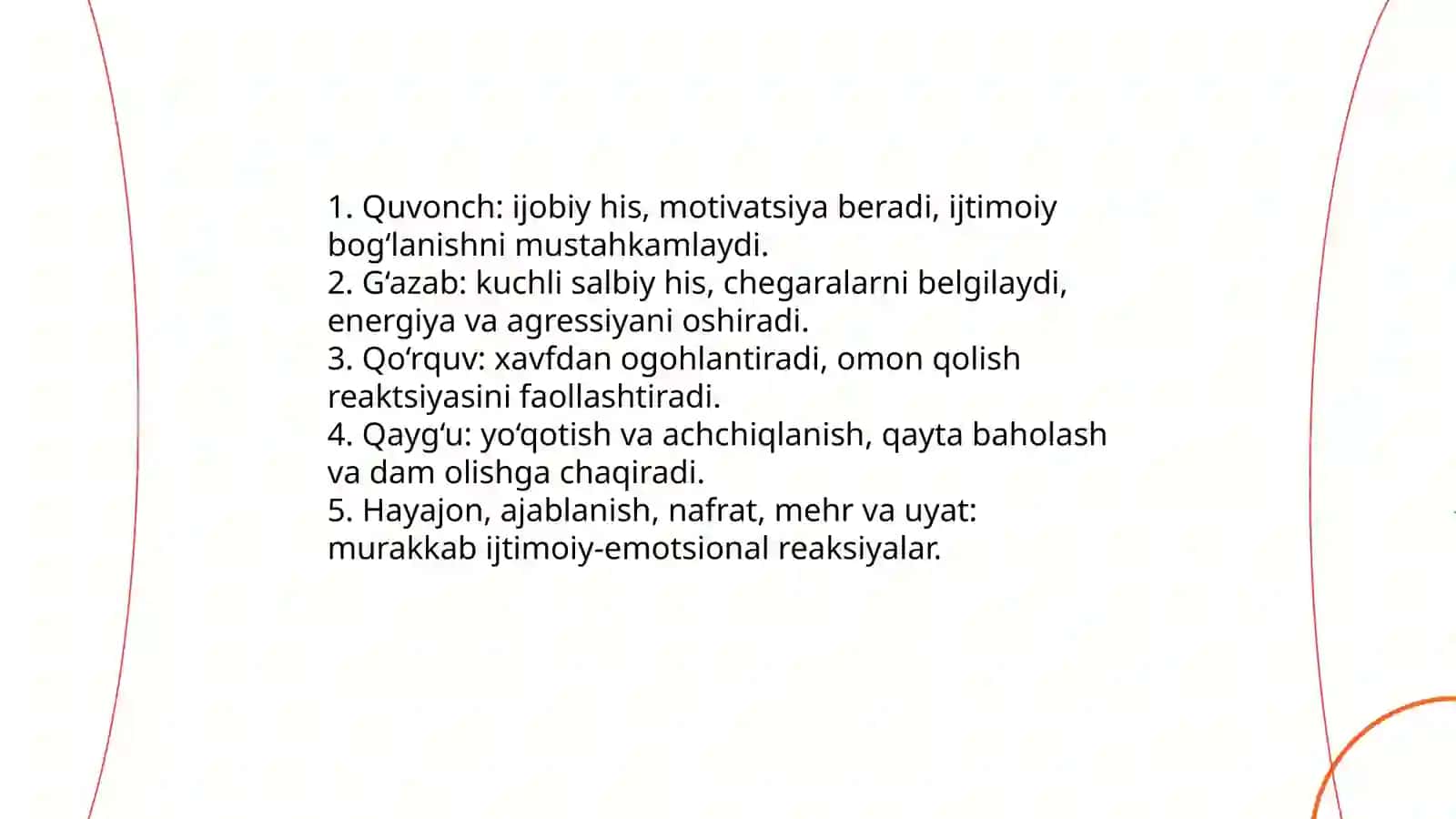 Hissiyot va iroda: nazariy tushunchalar 4