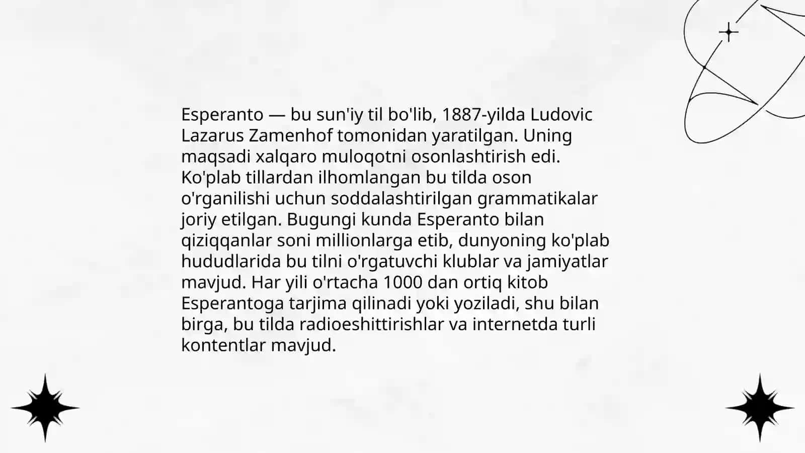 Sunʼiy tillar 4