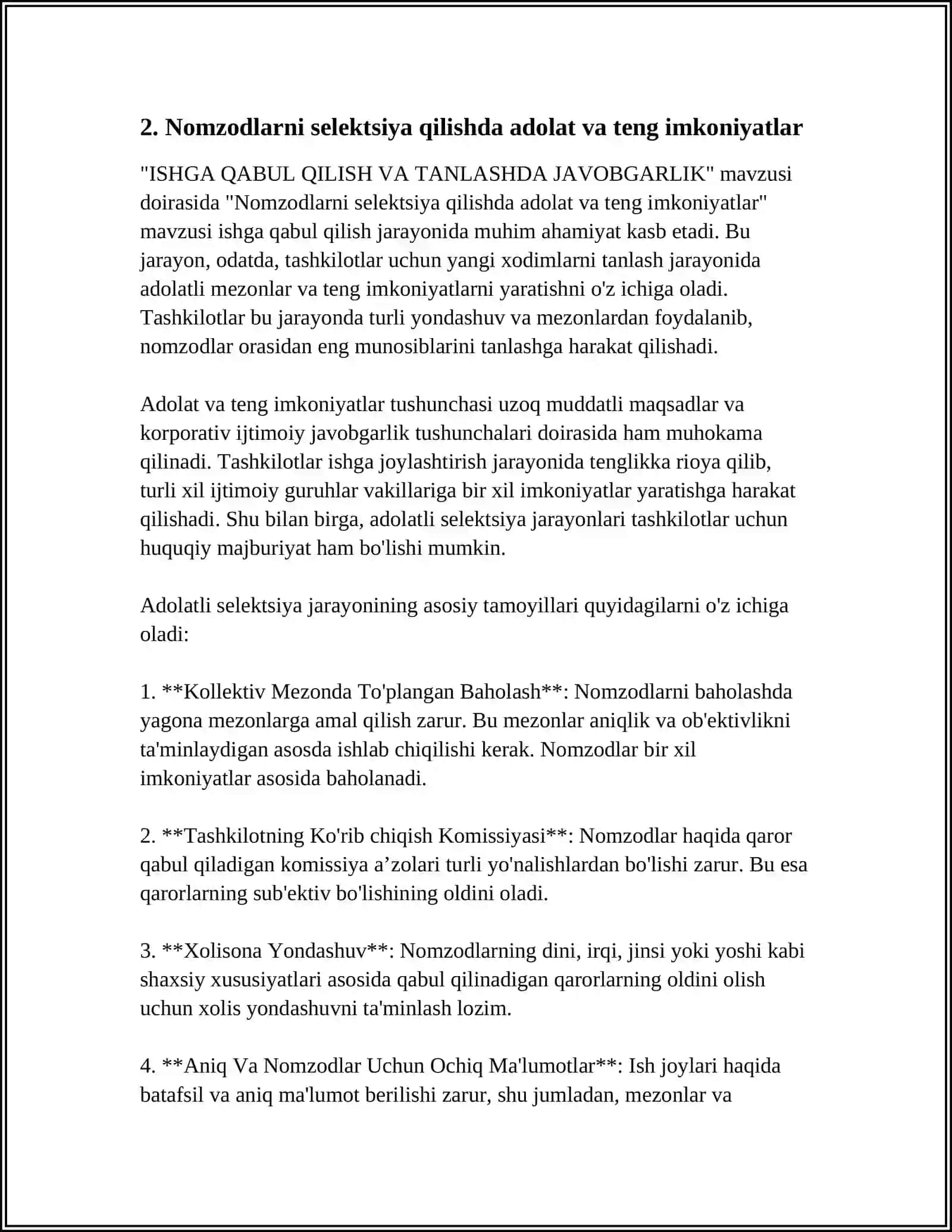 ISHGA QABUL QILISH VA TANLASHDA JAVOBGARLIK 4