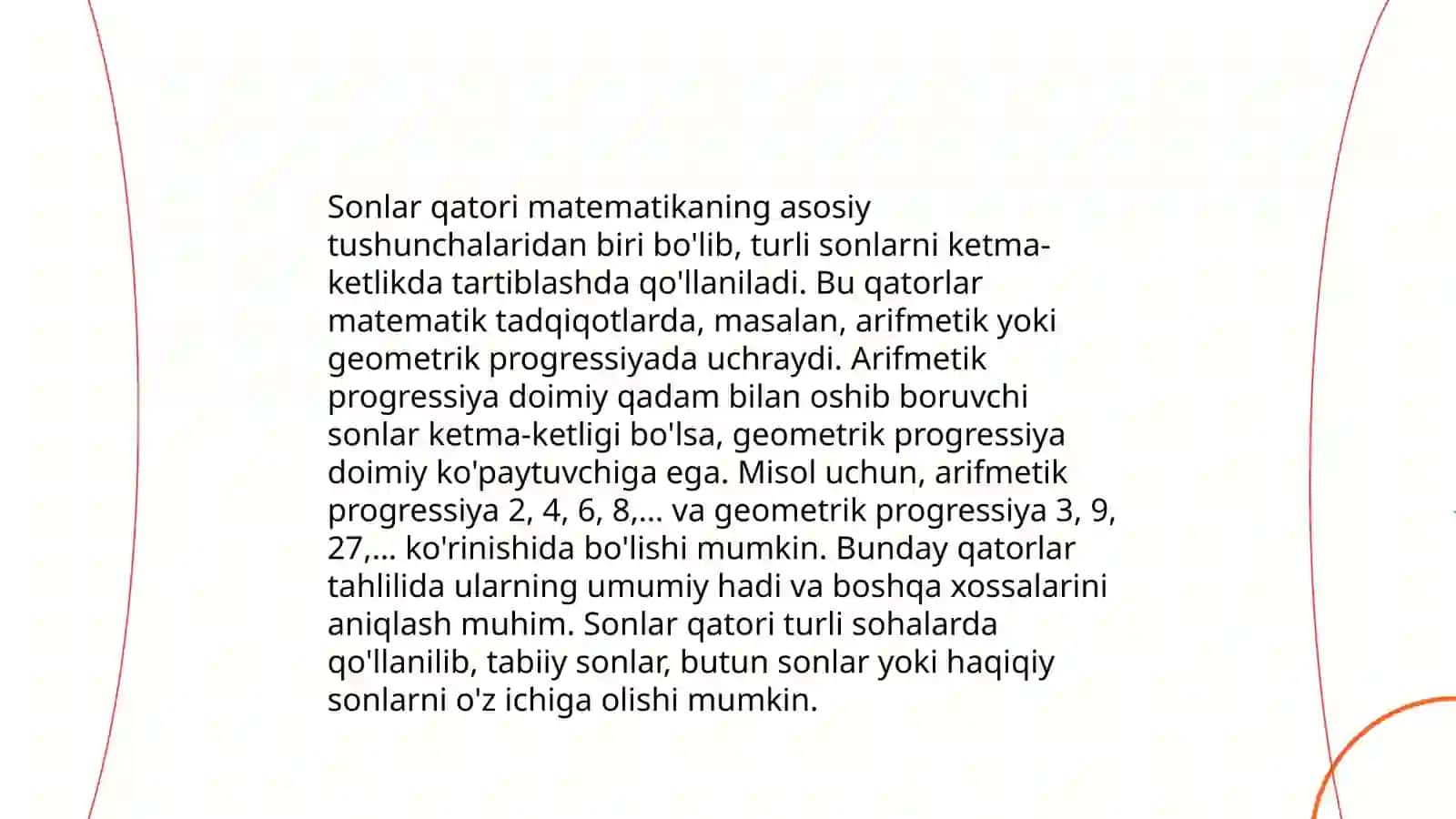Natural sonlar 4