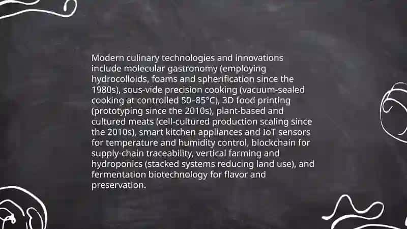 Traditional and Modern Food Culture 4