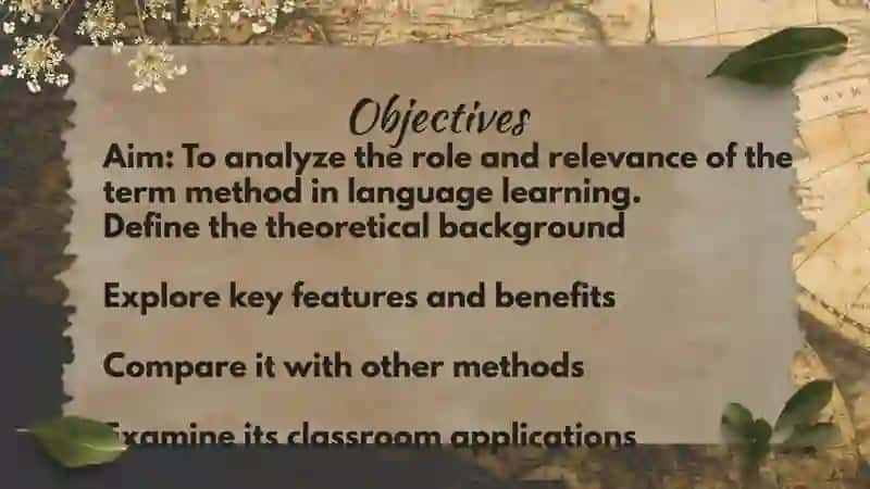 Analysis of the Term Method in Foreign Language Learning 4