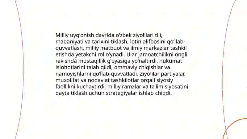 Oʻzbekistondagi Ijtimoiy-Siyosiy Jarayonlar 4