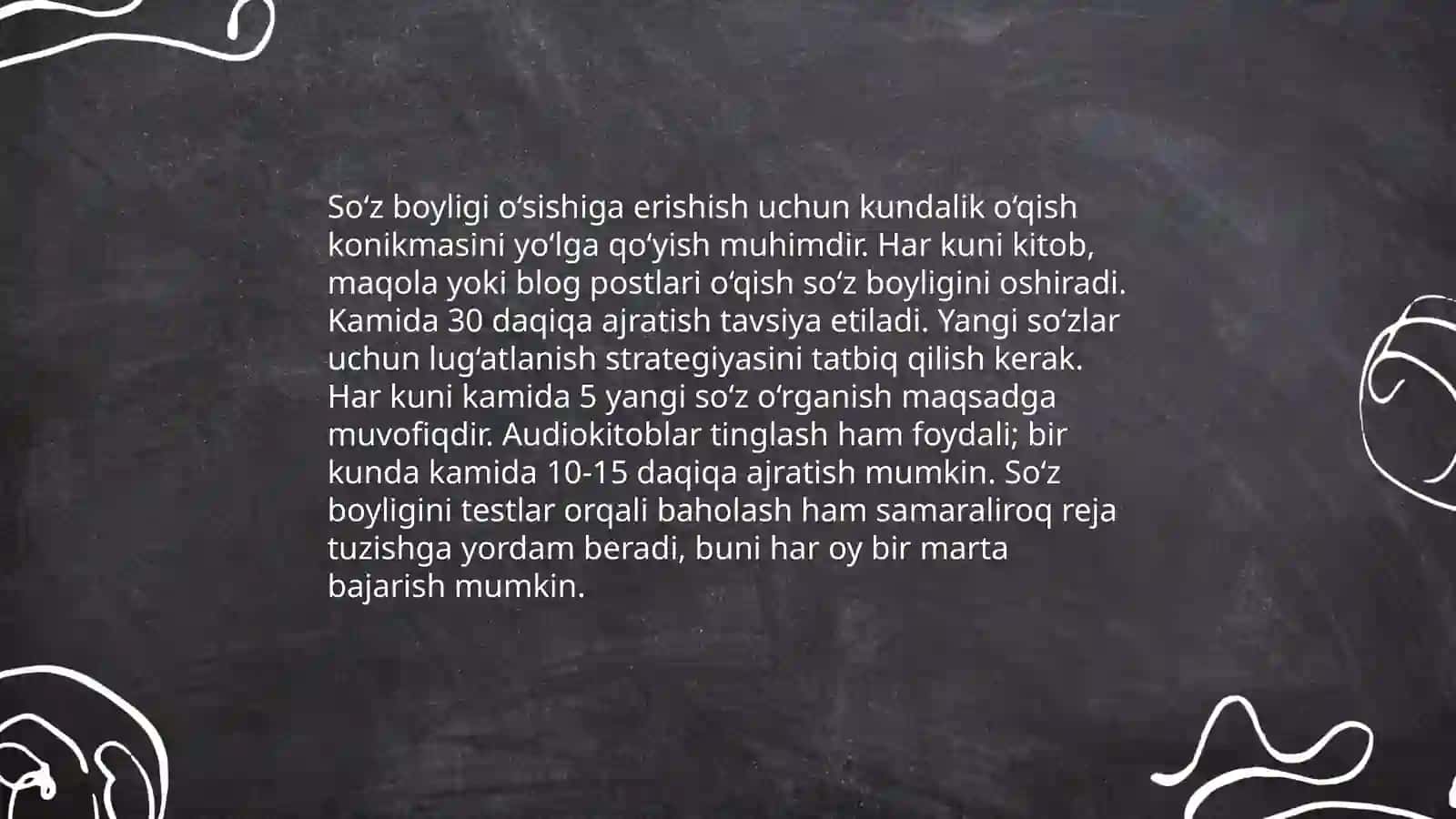 Boshlangʻich sinf oʻquvchilarining savodxonligini oshirish 4