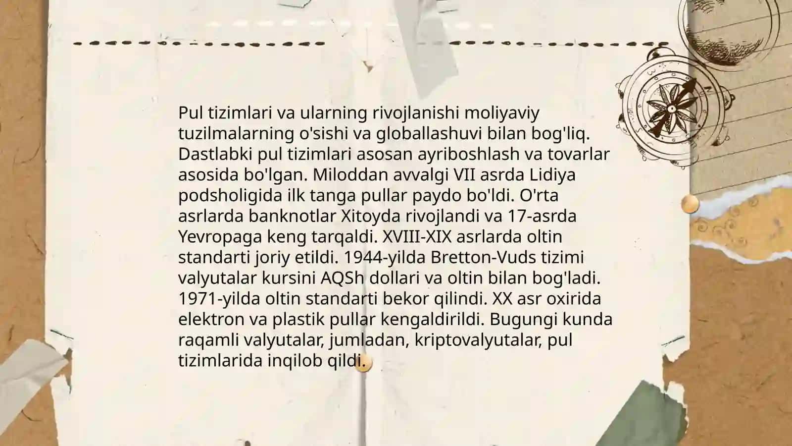 Pulning joriy va kelgusi davridagi qiymatini nazariya asoslari 4