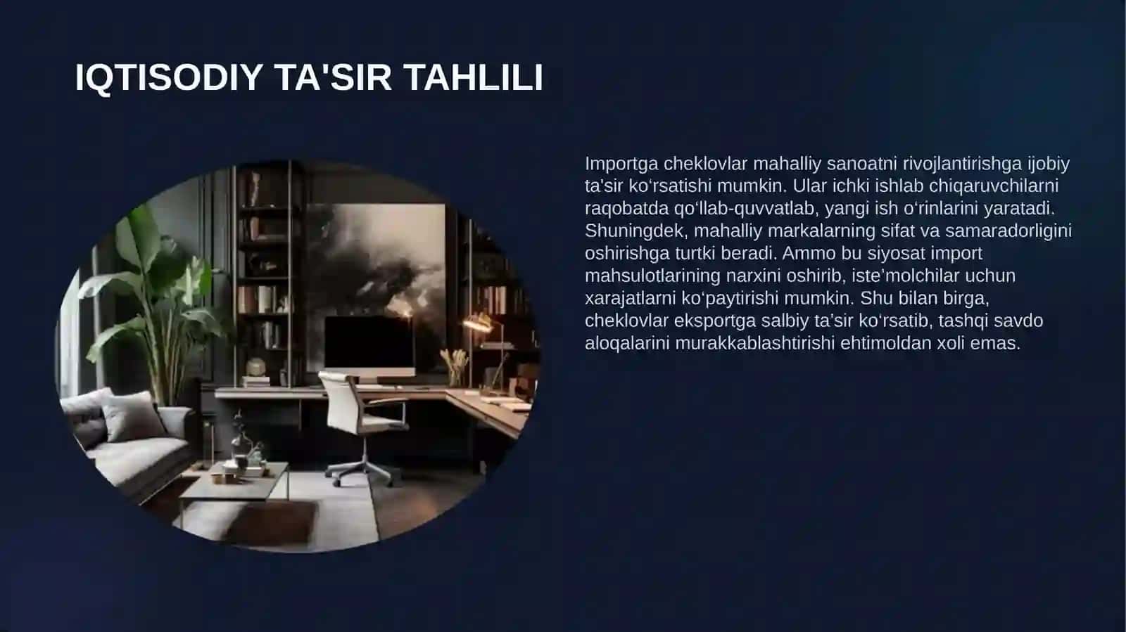 Importlarga Cheklov Qoʻyish 4