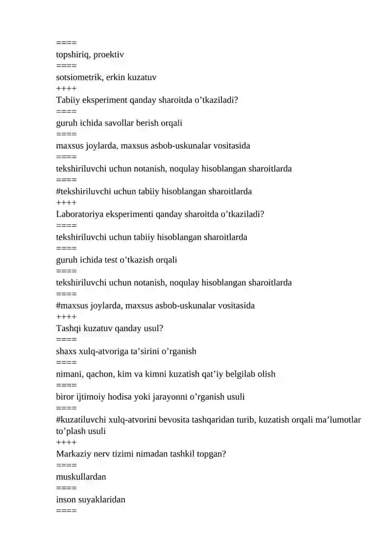 Psixologiya fani nimani o’rganadi? 4