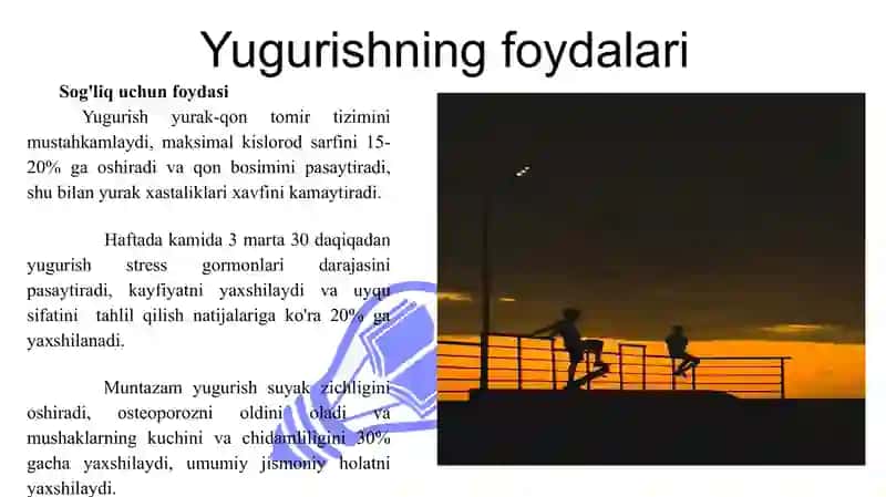 qisqa oʻrta va uzoq masofaga yugurish 4