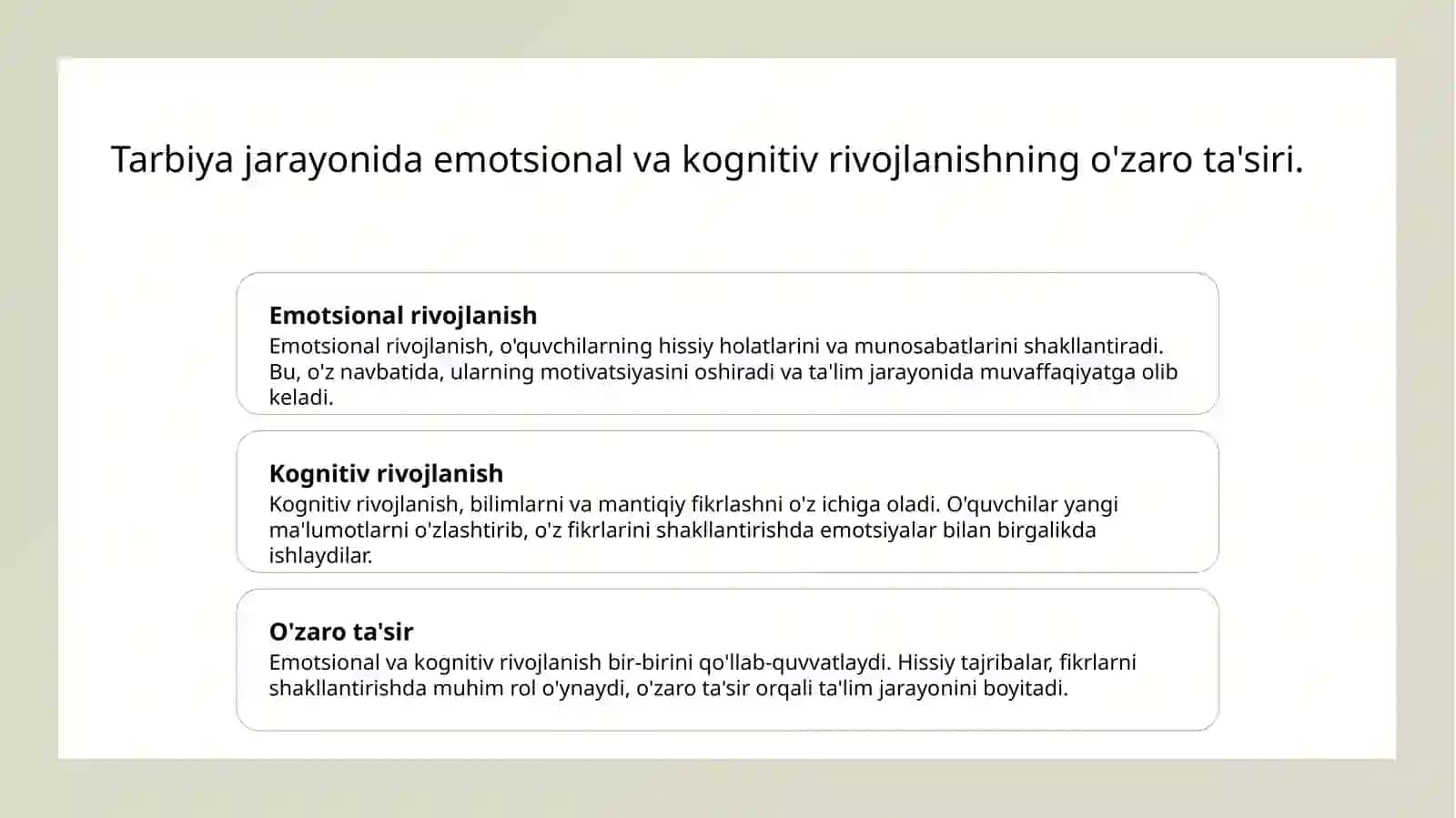 Tarbiya psixologiyasi haqida ma'lumot 4