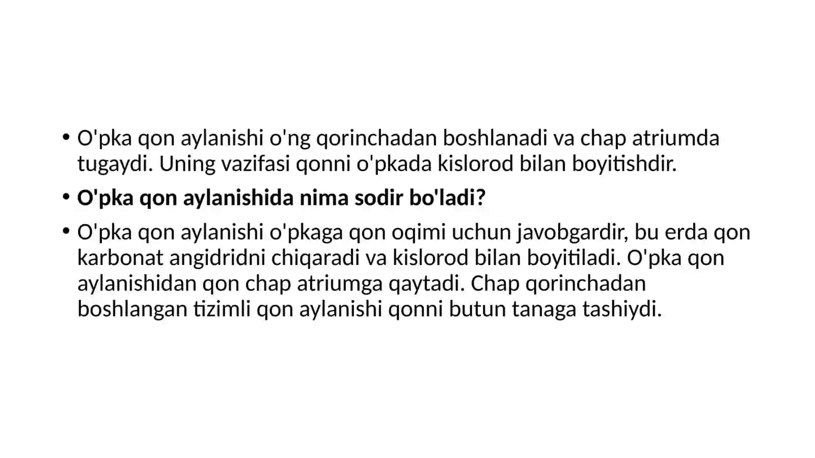 Yurak va qon tomir izimi 4