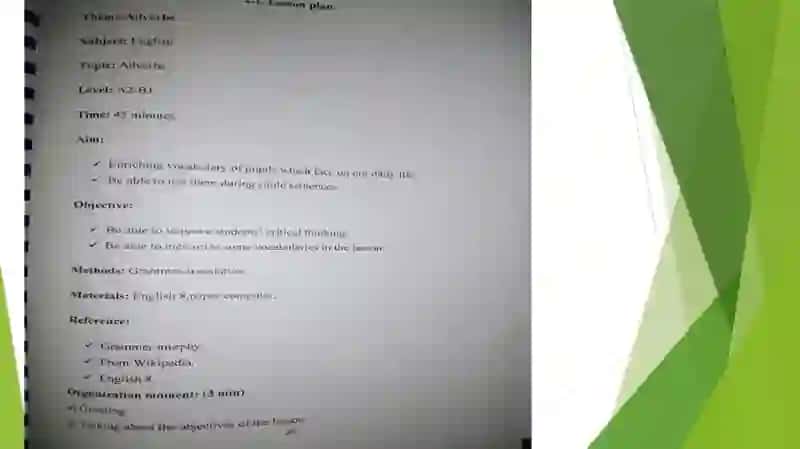 Mavzu rejasini tayyorlash 4