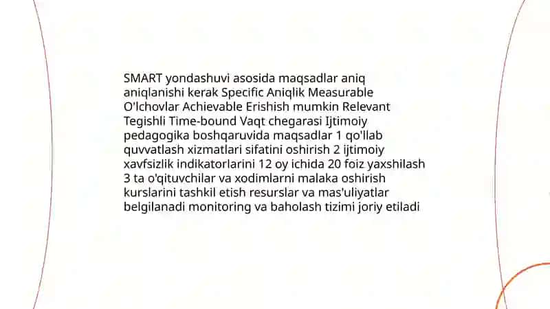 Ijtimoiy pedagogika faoliyatini boshqarisshning extiojli maqsadida dasturni tuzish 4