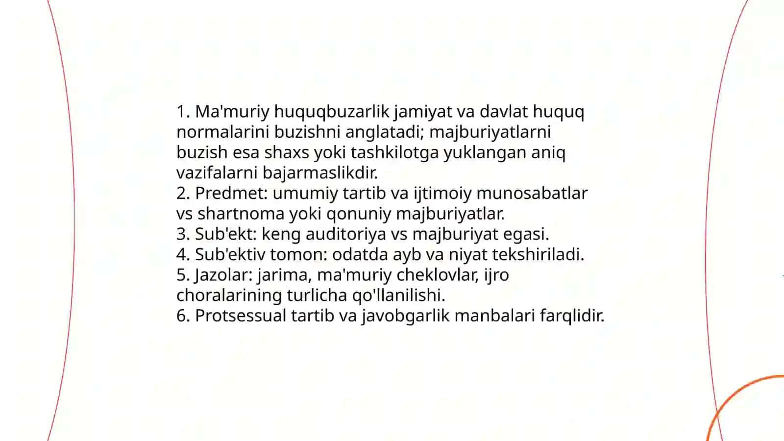 Majburiyatlarnı buzganltk uchun ma’muriy javobgarlik 4