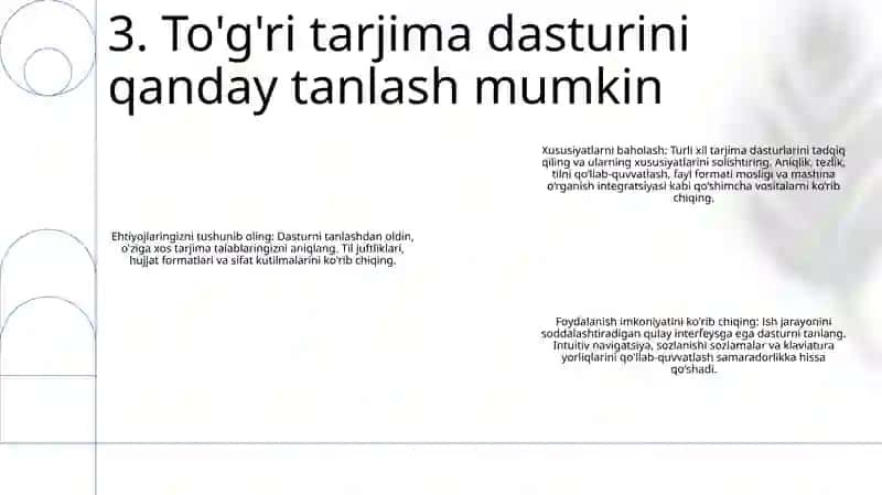 Onlayn Tarjimon Dasturlar Bilan Ishlash 4