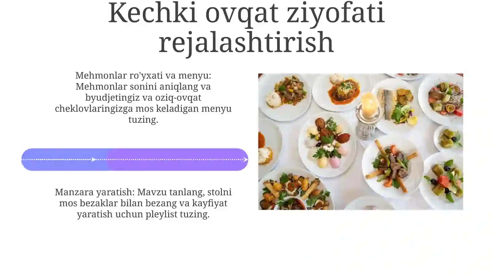 Kechki Taom Mazalari 4