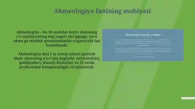 Akmeologik komil va komilyatlar 4
