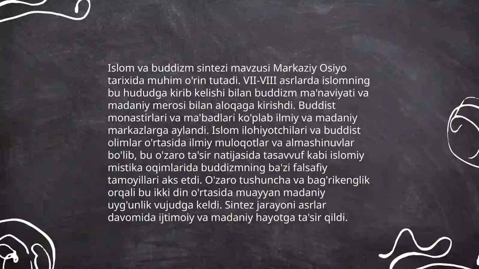 Islom va boshqa diniy aqidalar senkiretlashuvi natijasida shakllangan diniy taʼlimotlar tarixi 4
