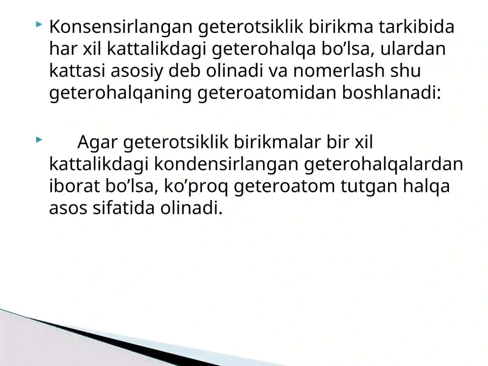Atajanov Doniyorning Organik kimyo fanidan tayyorlagan 4