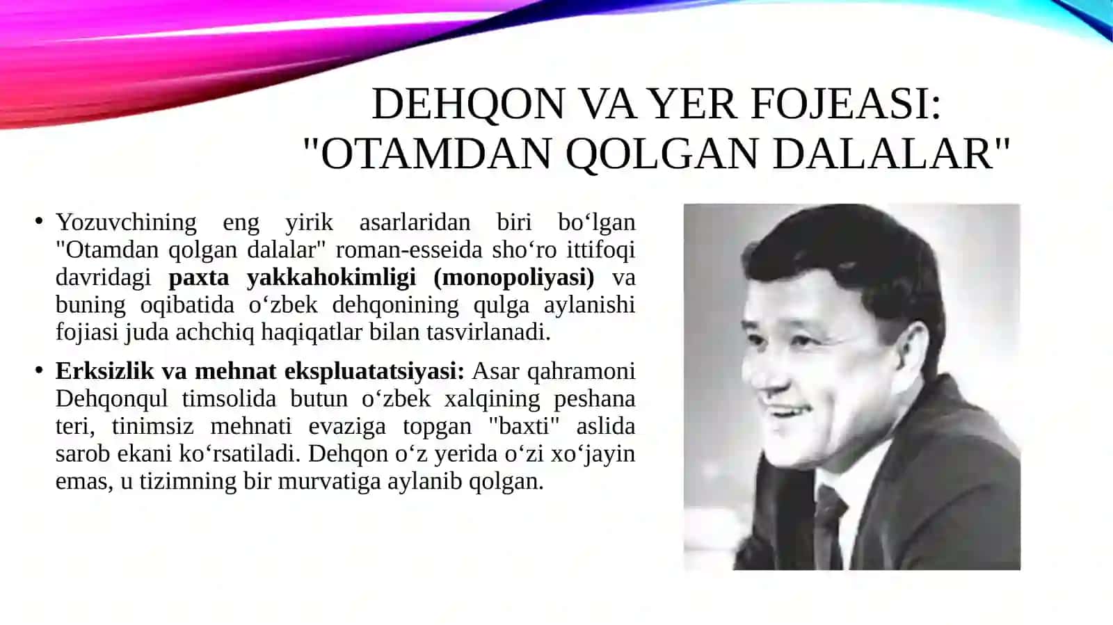 Tog‘ay Murod hikoyalarida ijtimoiy hayot tasviri 4