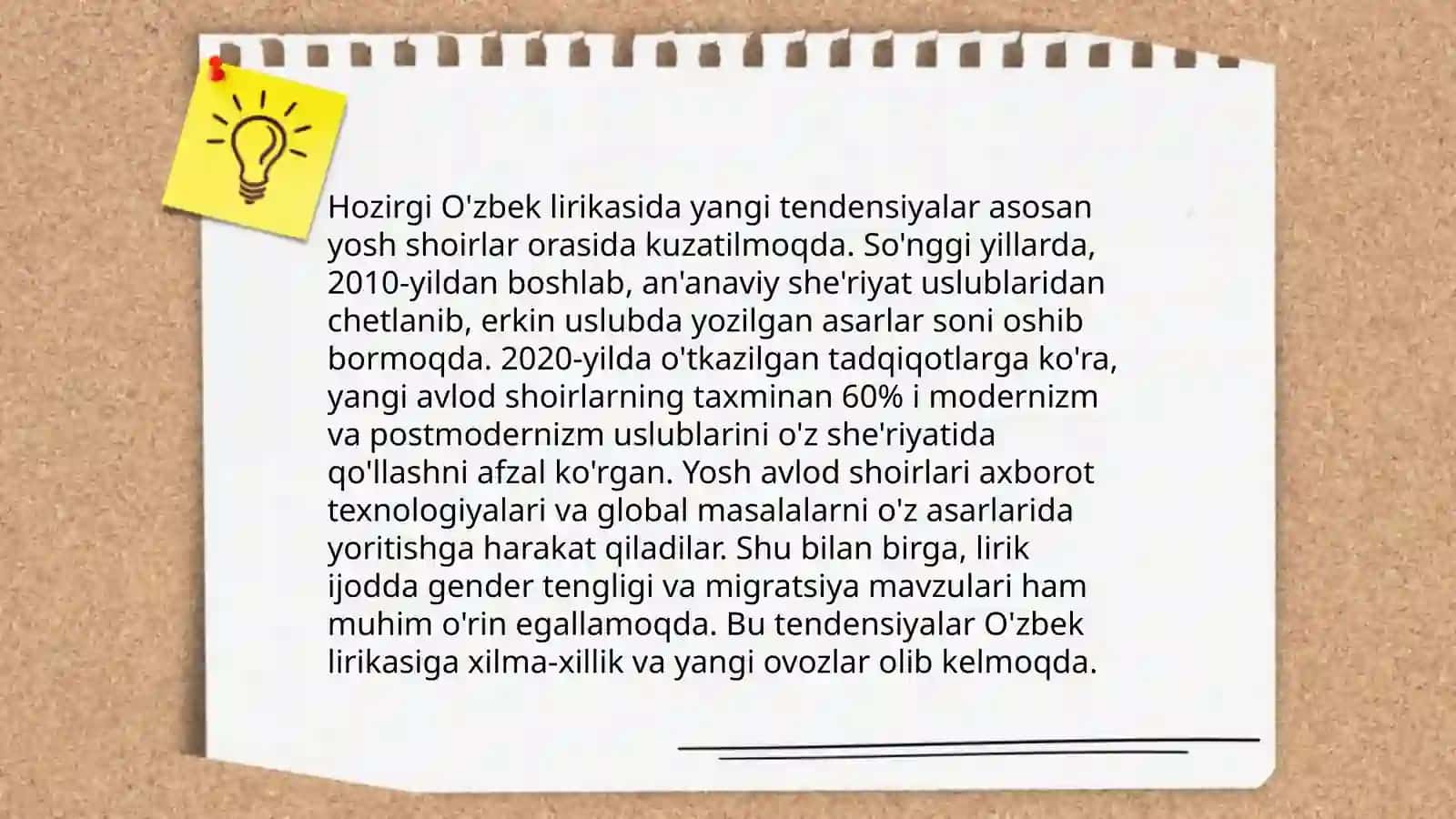 Istiqlol davri O'zbek she'riyati sohasidagi izlanishlar 4