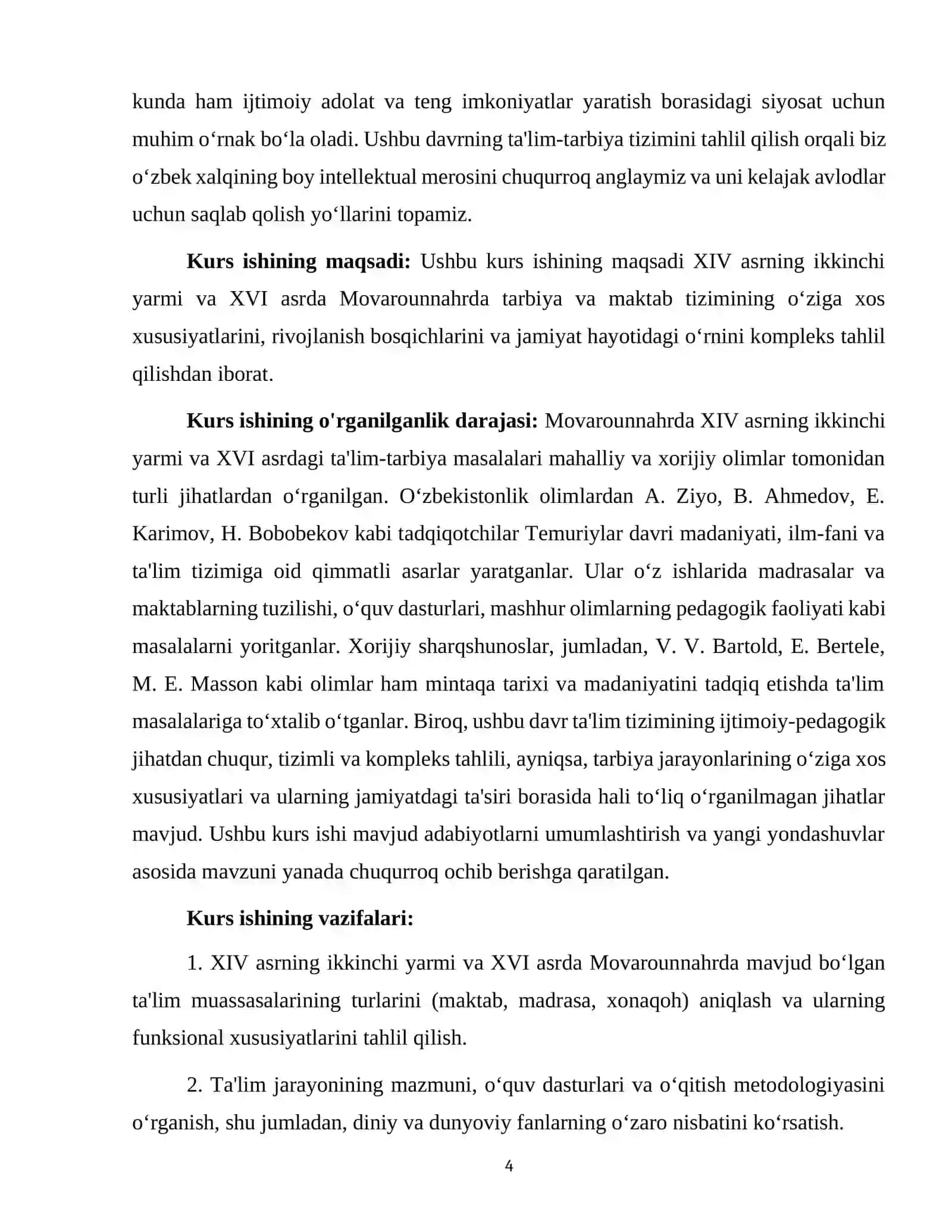 XIV ASRNING IKKINCHI YARMI VA XVI ASRDA MOVAROUNNAHRDA TARBIYA VA MAKTAB 4