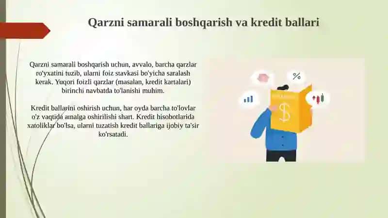 Pulni boshqarish asoslari va budjetlashtirish 4