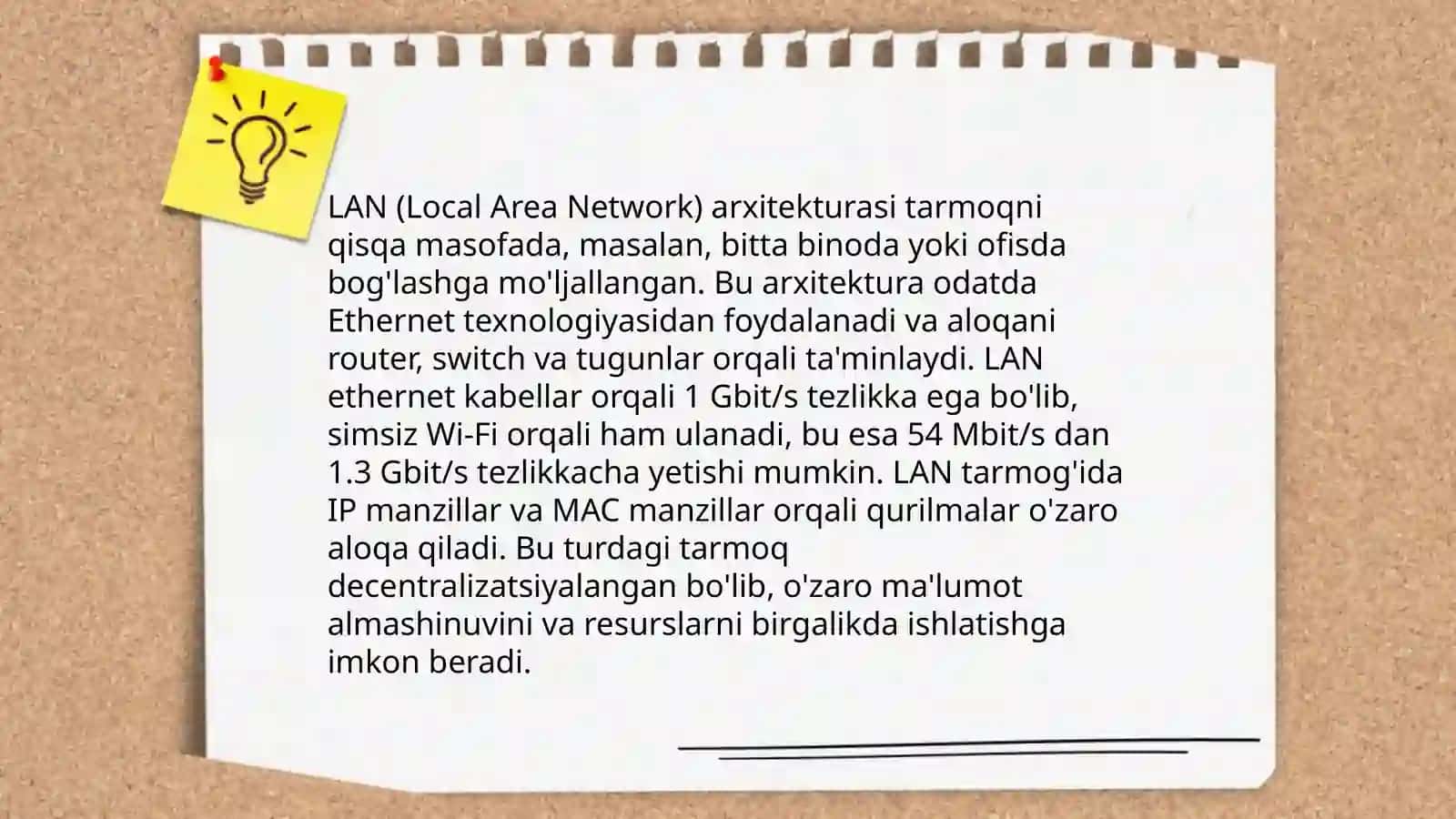 Tarmoq arxitekturasi 4