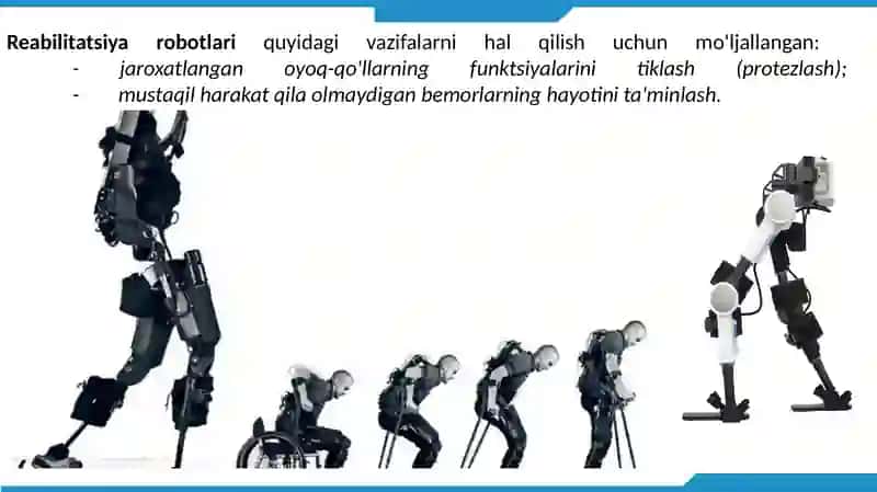 TIBBIYOTDA ROBOTОTEXNIKA TIZIMLARI 4
