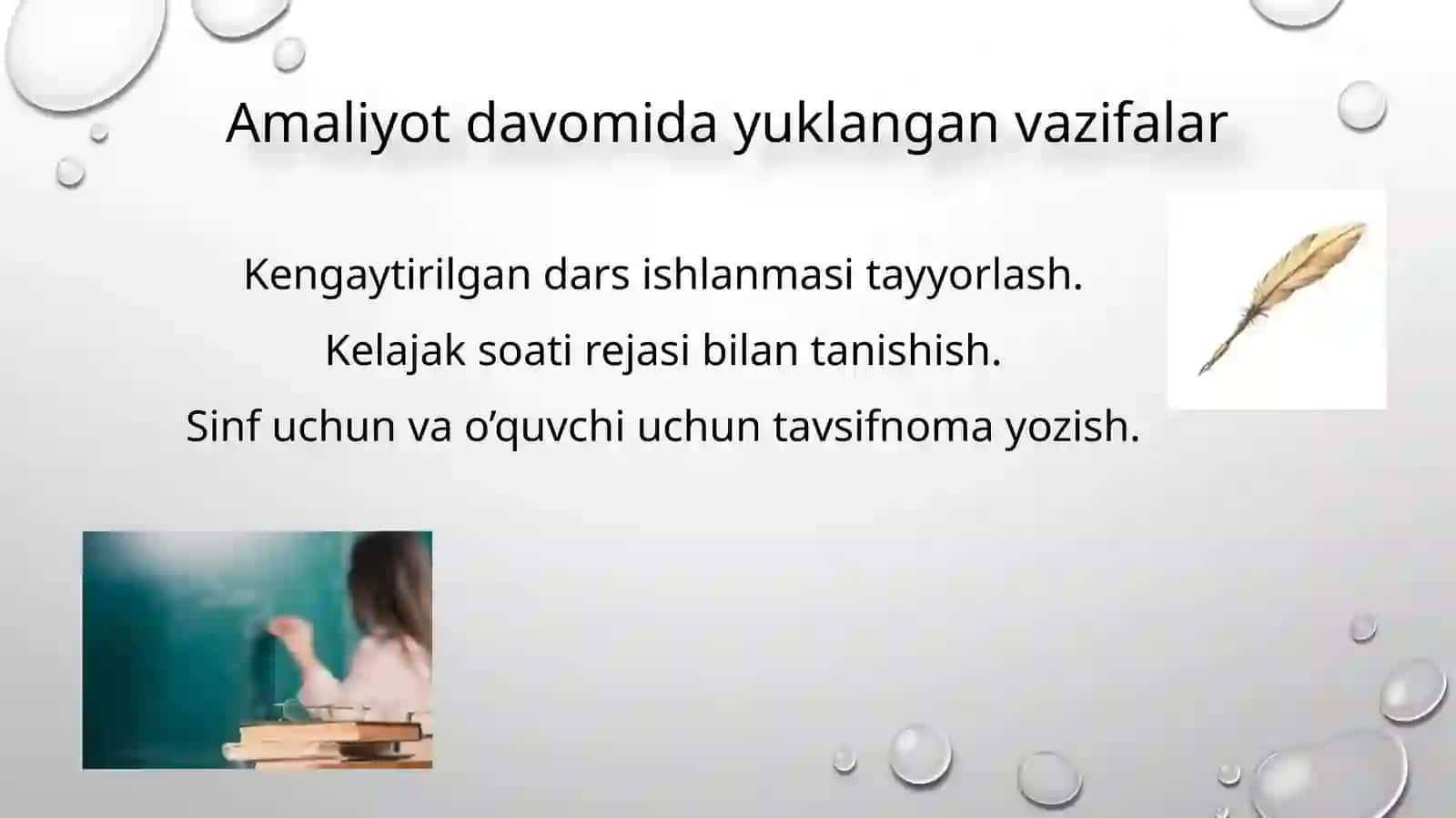 Malakaviy amaliyot davrida taqdimoti 4