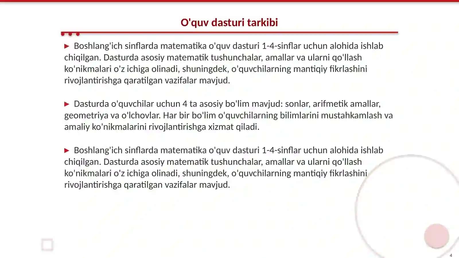 Kompetinsiyaviy yondashuv matematikada 4