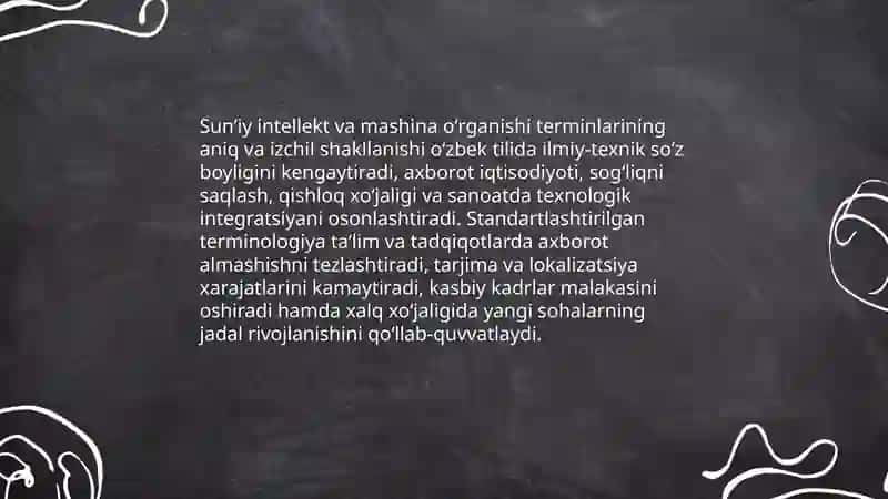 Xalq xoʻjaligidagi sohalarning oʻzbek terminologiyasi 4