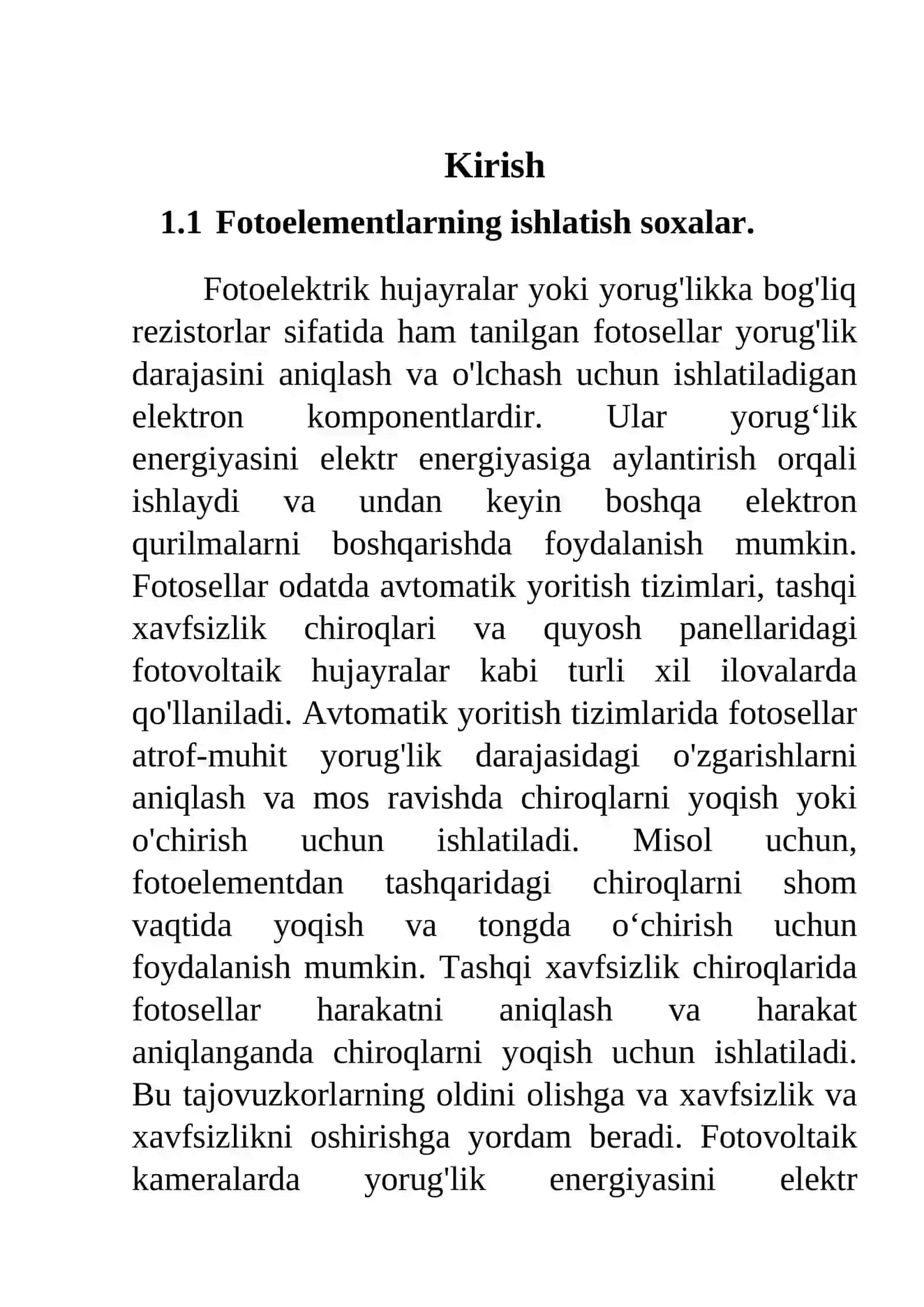 Fotoelektrik datchiklar qo'llanilishi 4