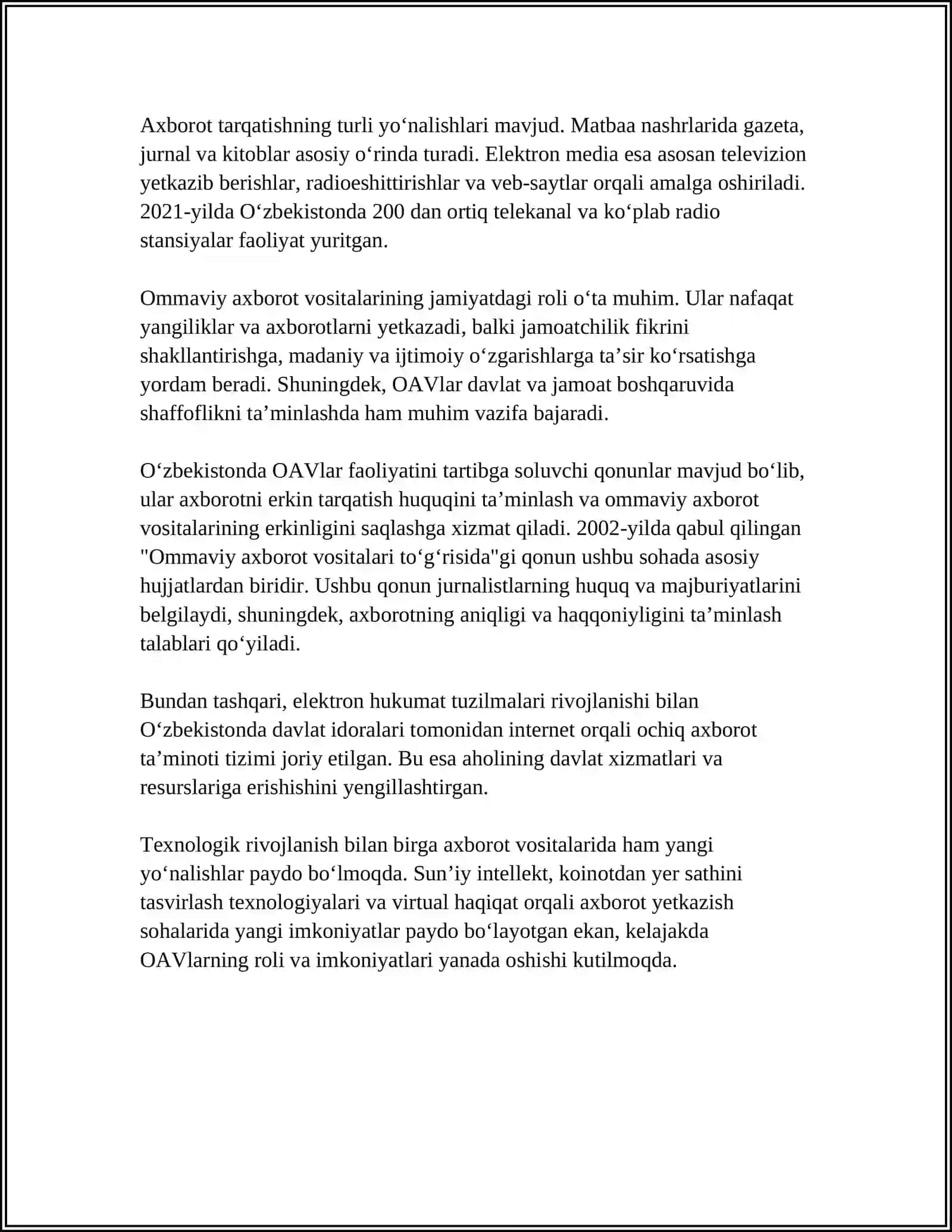 MEDIA OLAMIDA AXBAROT 4