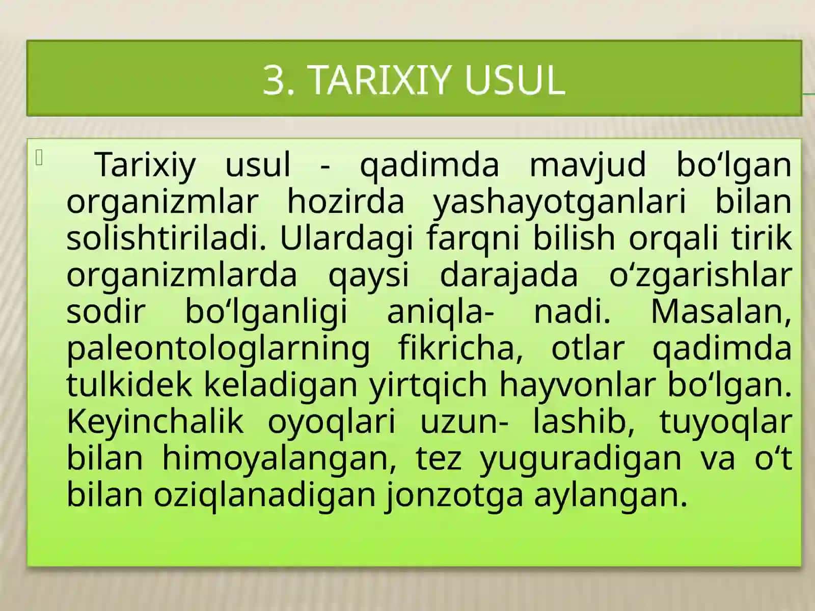 Biologiyaning o‘rganish usullari 4