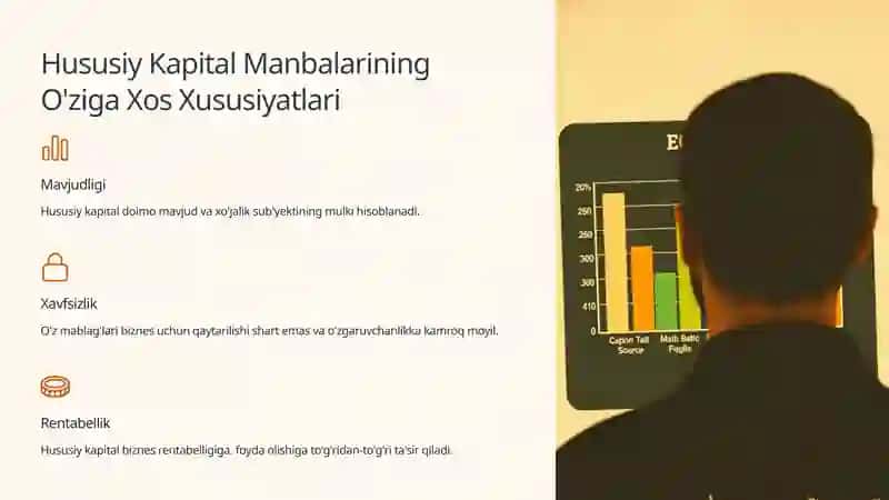 Xo'jalik Sub'yektlarining Hususiy Kapitali Tahlili 4